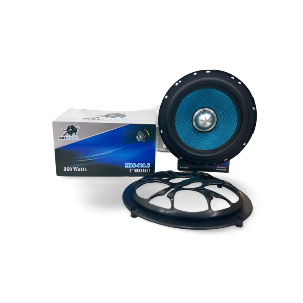 Par de Medios Planos Bullsound MBS-602.S de 6 Pulgadas – 360 Watts